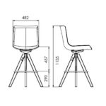 Medidas Opus Banqueta Wood