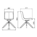 Medidas Opus Base Wood