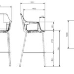 Medidas Viper fixa 4 pés